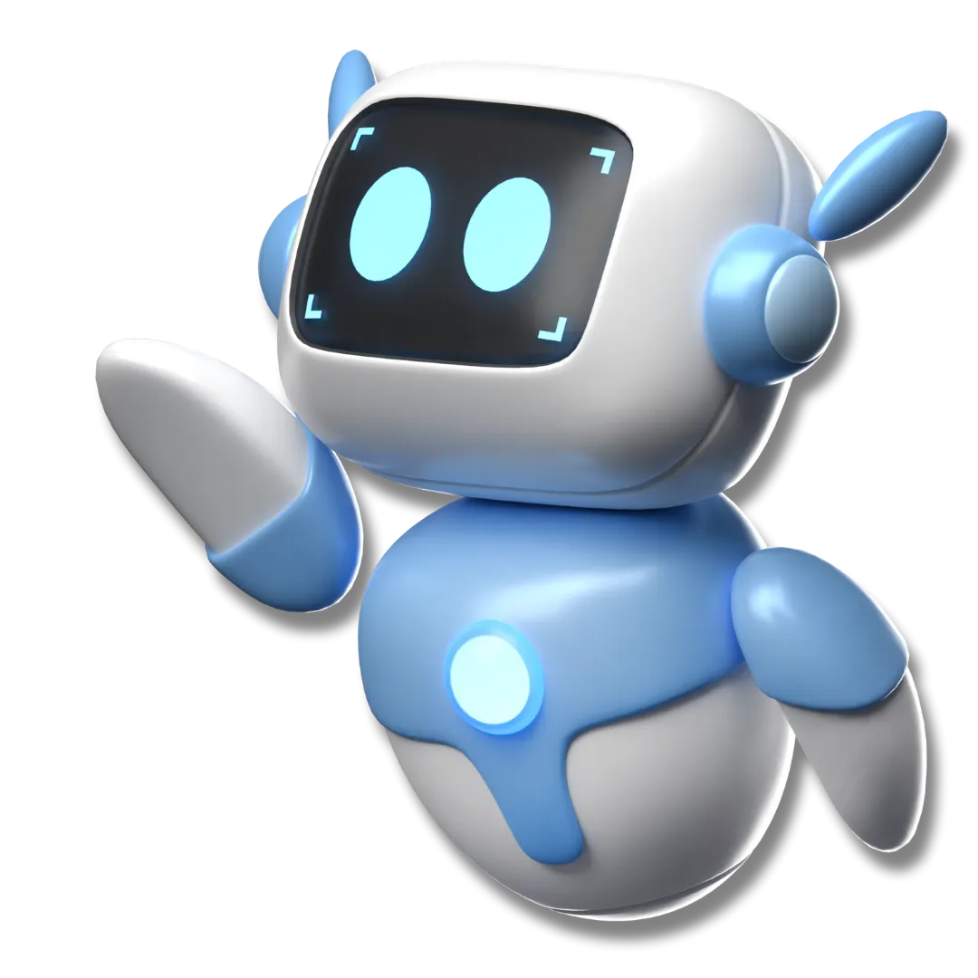 Bild eines schwebenden Roboters