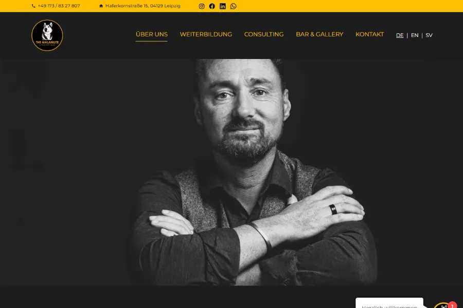 Website von the Malamute